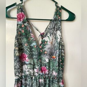 H&M Conscious Jungle Maxi Dress